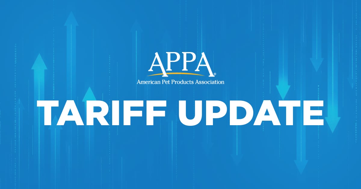 Tariff Update - May 1, 2025